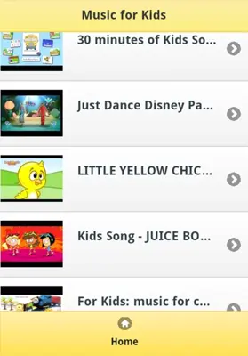 Music for Kids android App screenshot 0